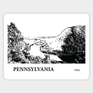 Pennsylvania USA Magnet